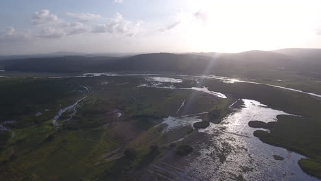 Vista-Aérea-Reserva-Natural-Del-Pantano-De-Kaw-En-La-Guayana-Francesa.-Humedales